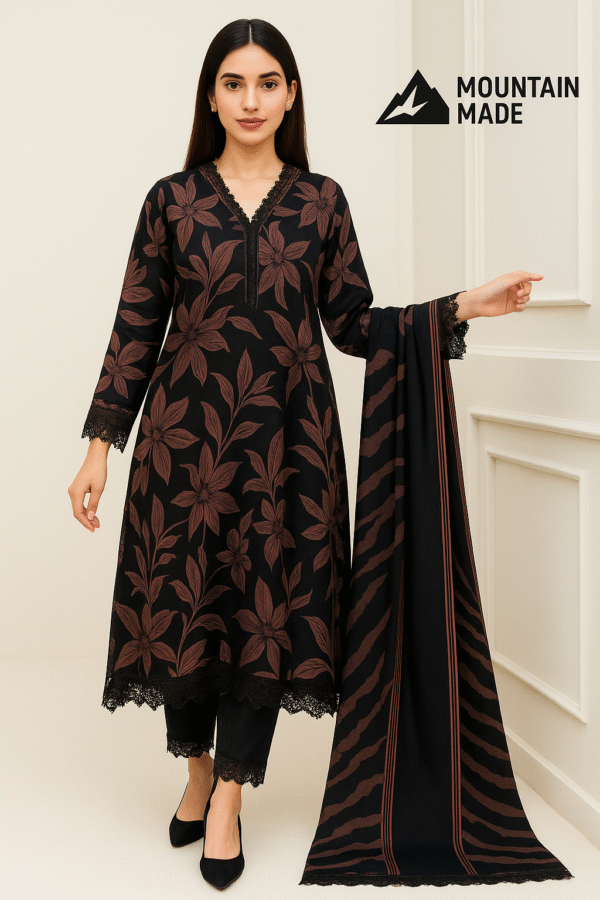 BANA DORA DIGITAL PRINTED LAWN 3PC